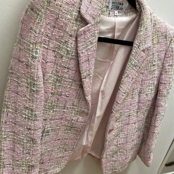 Helena Stern PARIS Pink Preloved Blazer/Jacket, size FR 40 - Picture 7 of 7